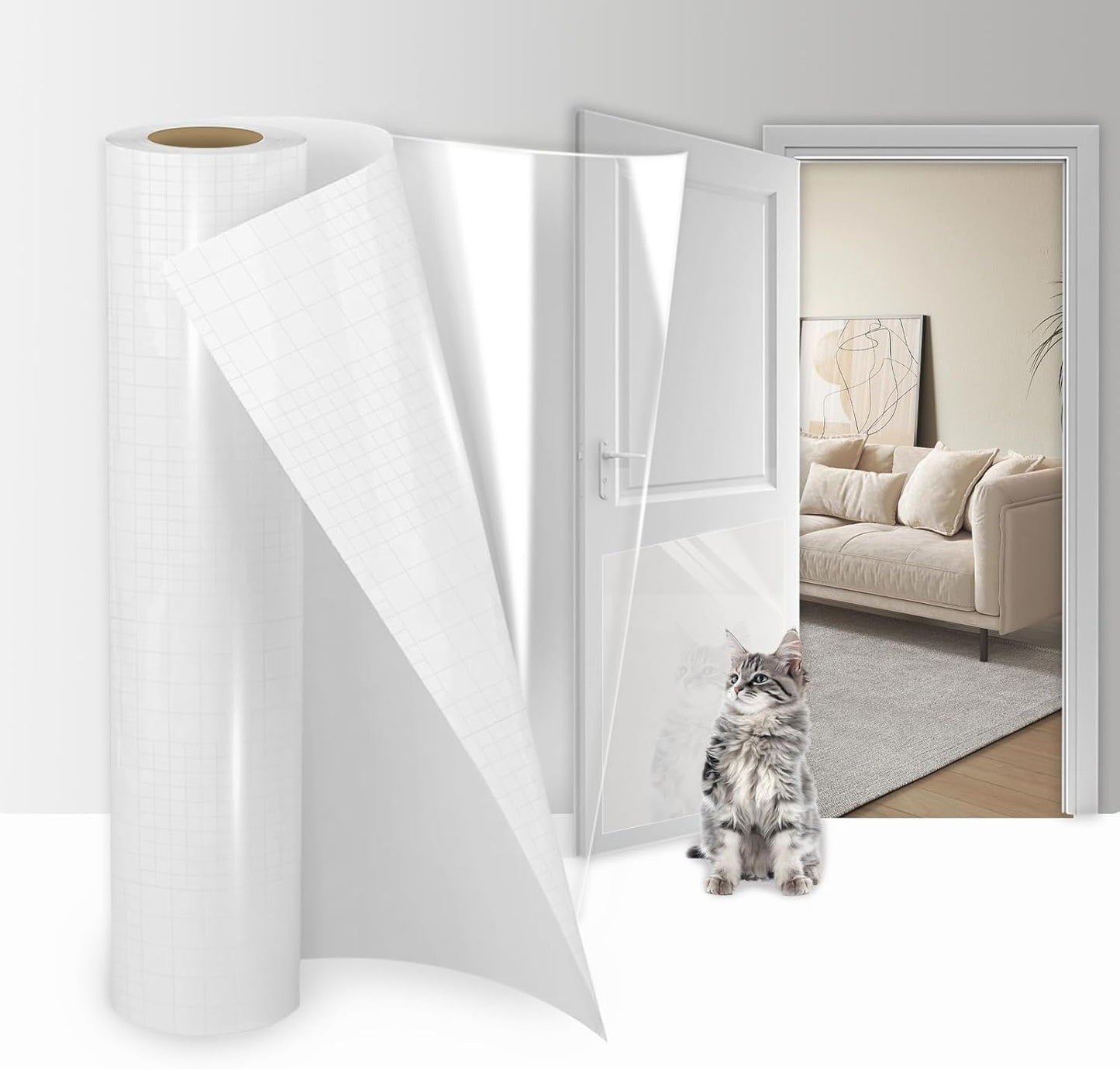THLHKD anti cat scratch furniture protector roll front view