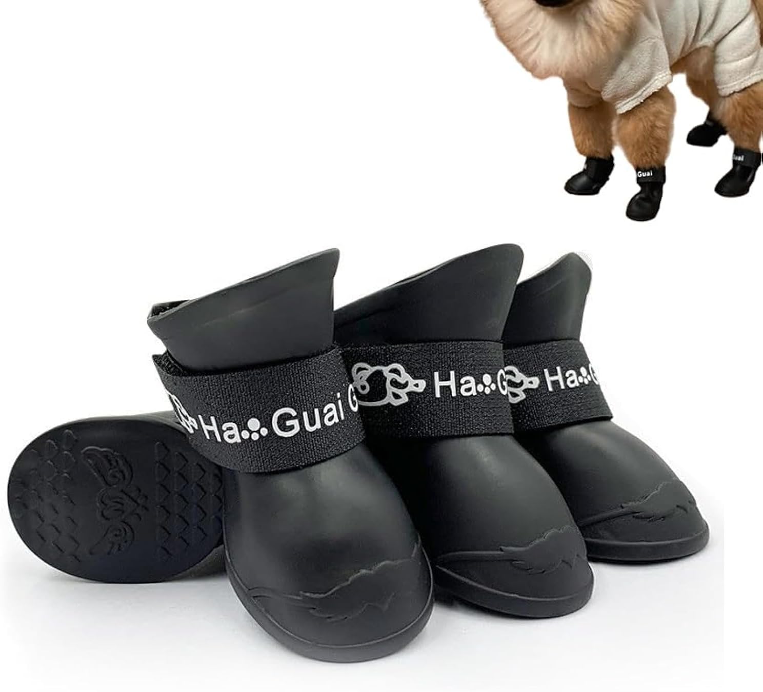 Cdycam puppy rain boots front view