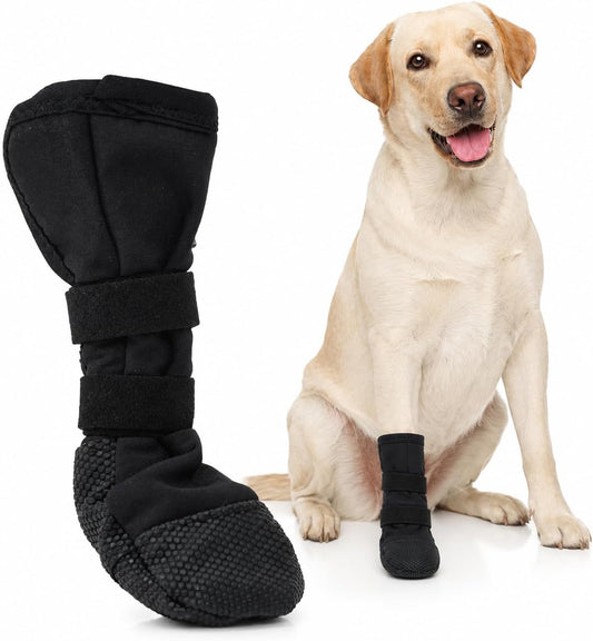 Ikipuko dog boot for paw wound recovery front view
