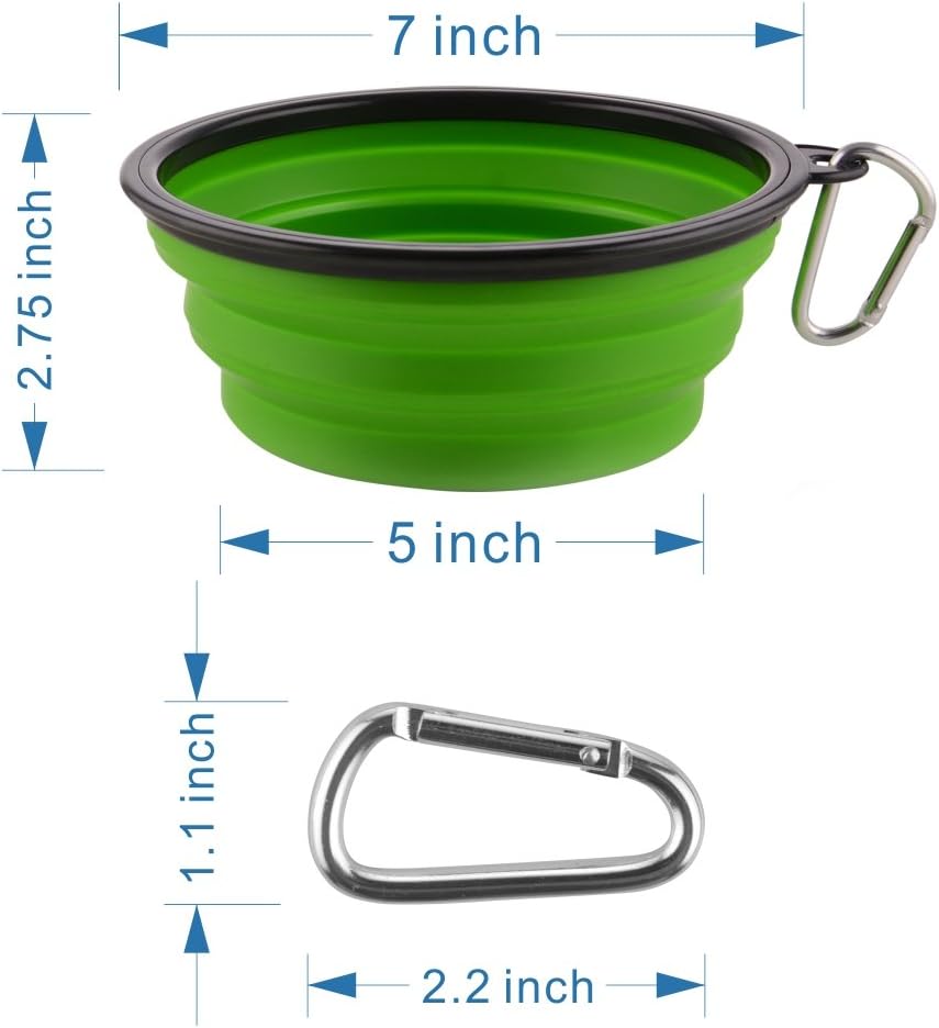 Guardians extra large travel pet dishes for hiking and walking activities