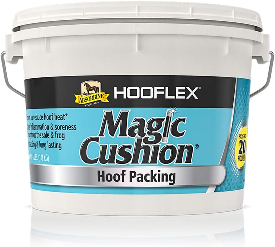 Absorbine Hooflex Magic Cushion packaging dimensions display