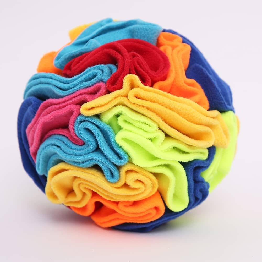 Ablechien Snuffle Ball interactive toy for small dogs front view