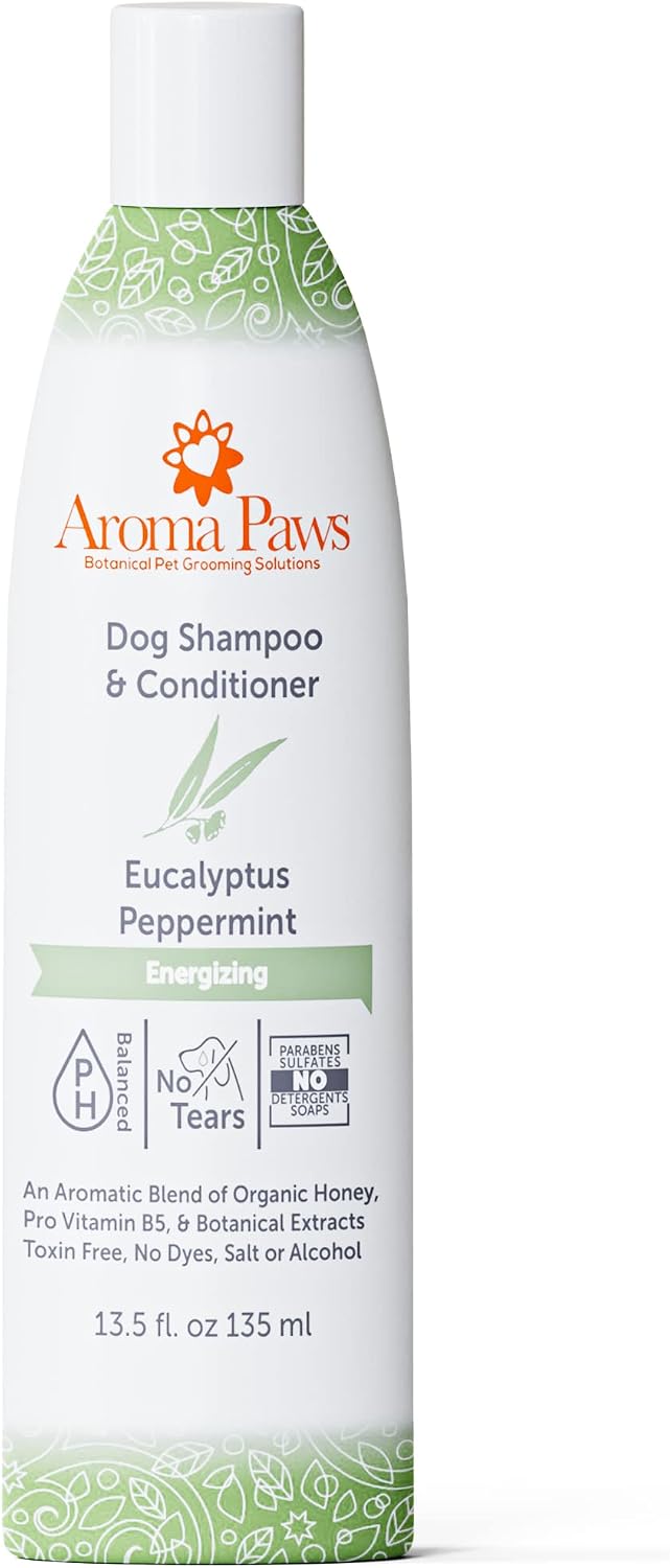 Dog Shampoo and Conditioner - Aromatic Tearless Shampoo for Cleansing, Grooming, and Conditioning - Moisturizing Shampoo for Dogs and Puppies - Lavender Chamomile 13.5 oz - Image 11