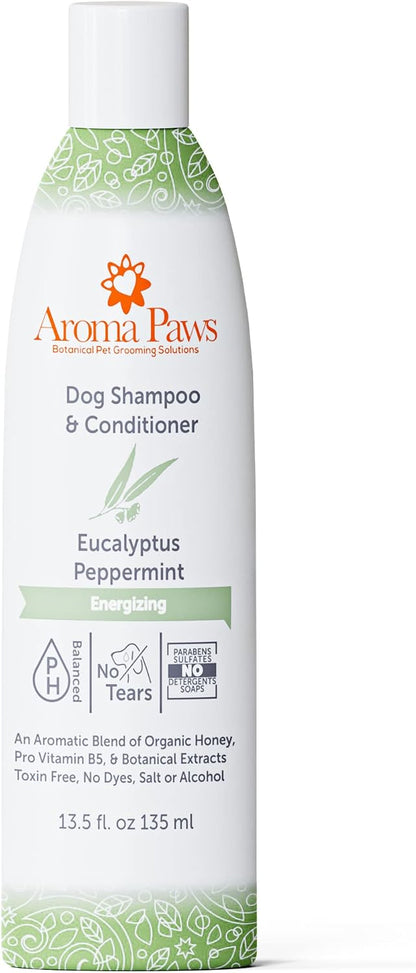 Dog Shampoo and Conditioner - Aromatic Tearless Shampoo for Cleansing, Grooming, and Conditioning - Moisturizing Shampoo for Dogs and Puppies - Lavender Chamomile 13.5 oz - Image 11