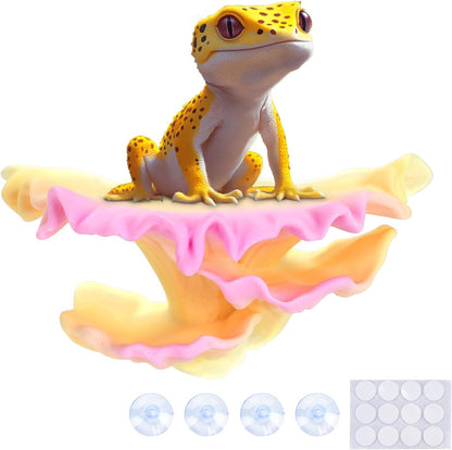 Westant Mushroom Decor for Reptile Tank, Fish Tank, Pet-Safe Bearded Dragon Tank Accessories, Realistic Terrarium Plants for Leopard Geckos, Crested Geckos, Tree Frogs, Snakes (Forest, Trio Cap) - Image 12