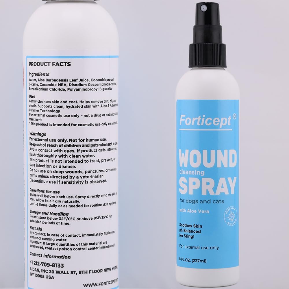 Forticept 8 Fluid Ounce bottle packaging