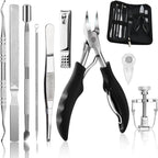 Bcabo 10 piece ingrown toenail tool kit front view