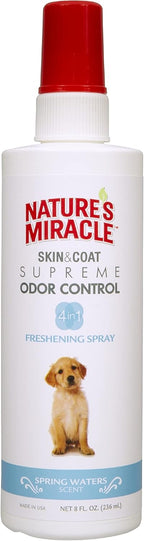 Nature's Miracle Freshening Spray For Dogs Freshens Dog's Coat Between Baths And Neutralizes Tough Odors With Sunkissed Breeze Scent, 8 Ounces - Image 9