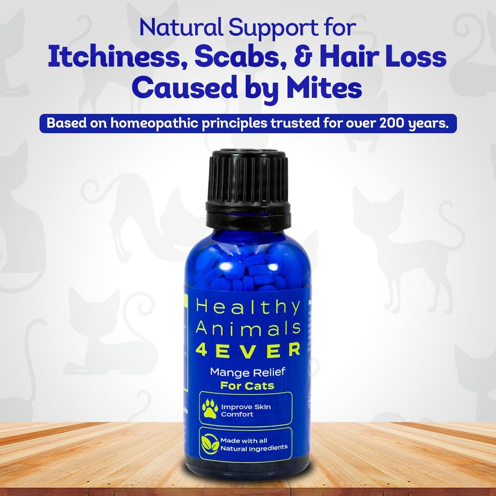 HealthyAnimals4Ever cat mite treatment tablets packaging details