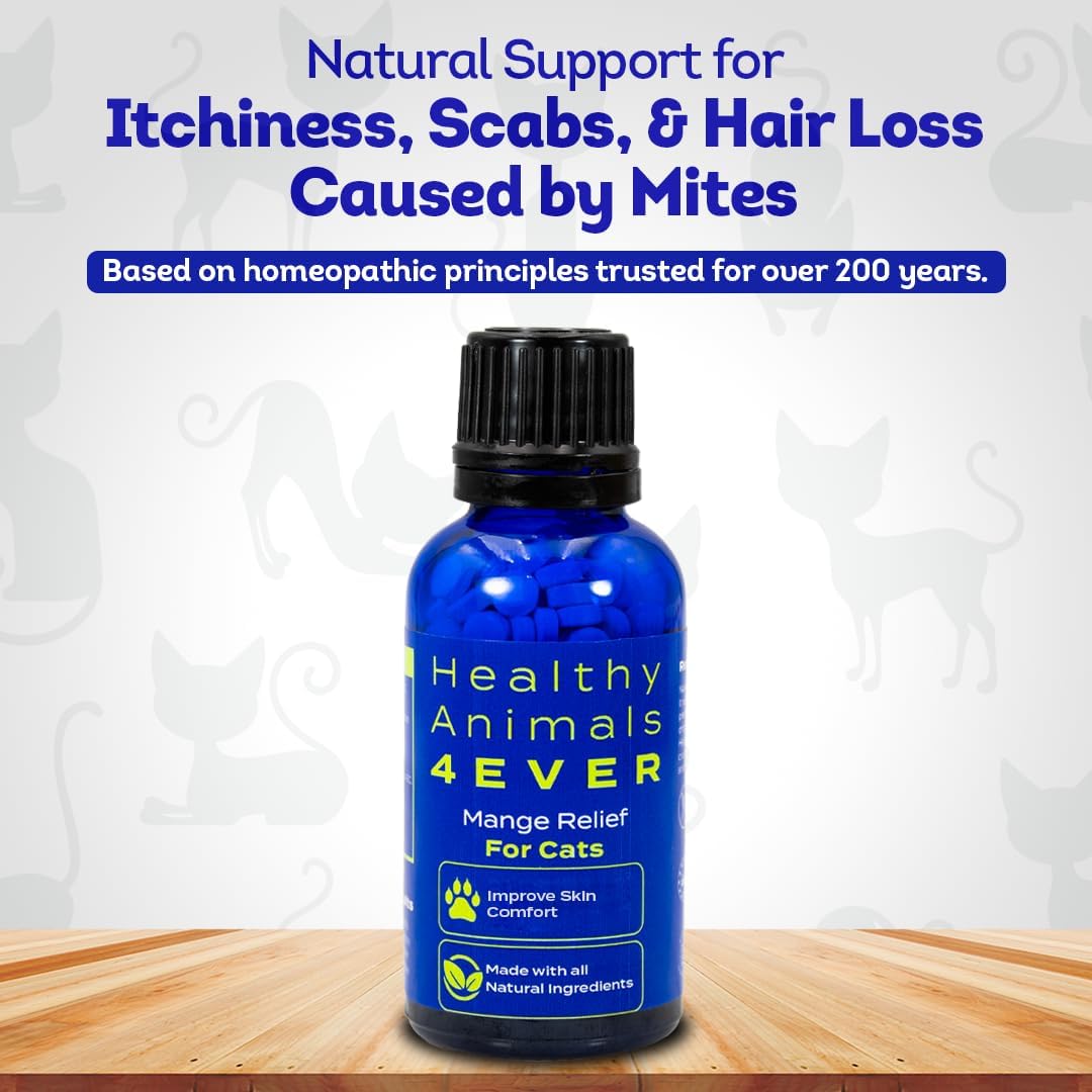 HealthyAnimals4Ever cat mite treatment tablets packaging details