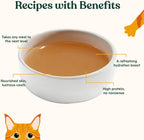 Nutritional label information on Made by Nacho cat food topper