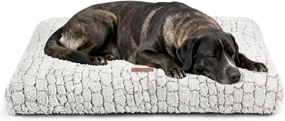 Dog Bed Crate Pad - Soft Fluffy Pet Cushion Mat Anti-Slip Comfy Kennel Pad for Crates - Image 13