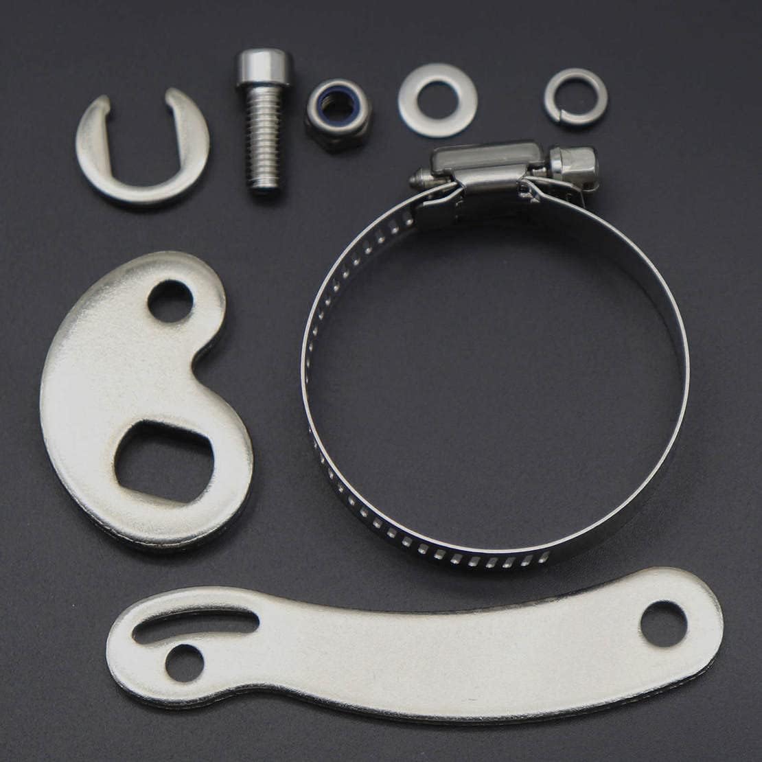 Side view highlighting the sturdy mechanism of the stainless steel band.
