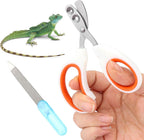 Zenquark bearded dragon nail clippers front view premium reptile grooming tool