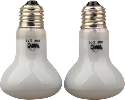 LUCKY HERP daylight heat bulb 25W twin pack for terrariums
