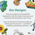 Interactive dessert themed cat plush toys with colorful sprinkle details