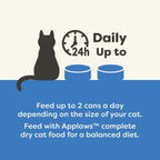 Applaws Fish Variety Pack Wet Cat Food can texture