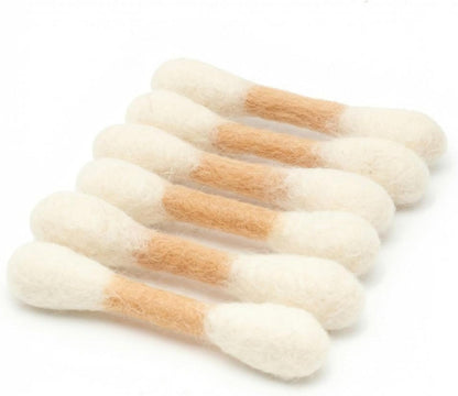 Glaciart One Swabs Cat Toys with Catnip - 6 Pk | Durable for Chew, Cute Cat Toys Interactive Kitty for Boredom, Exercise, & Play | Filled w/Organic Catnip for Anxiety & as Digestive Aid | Gift Idea - Image 10