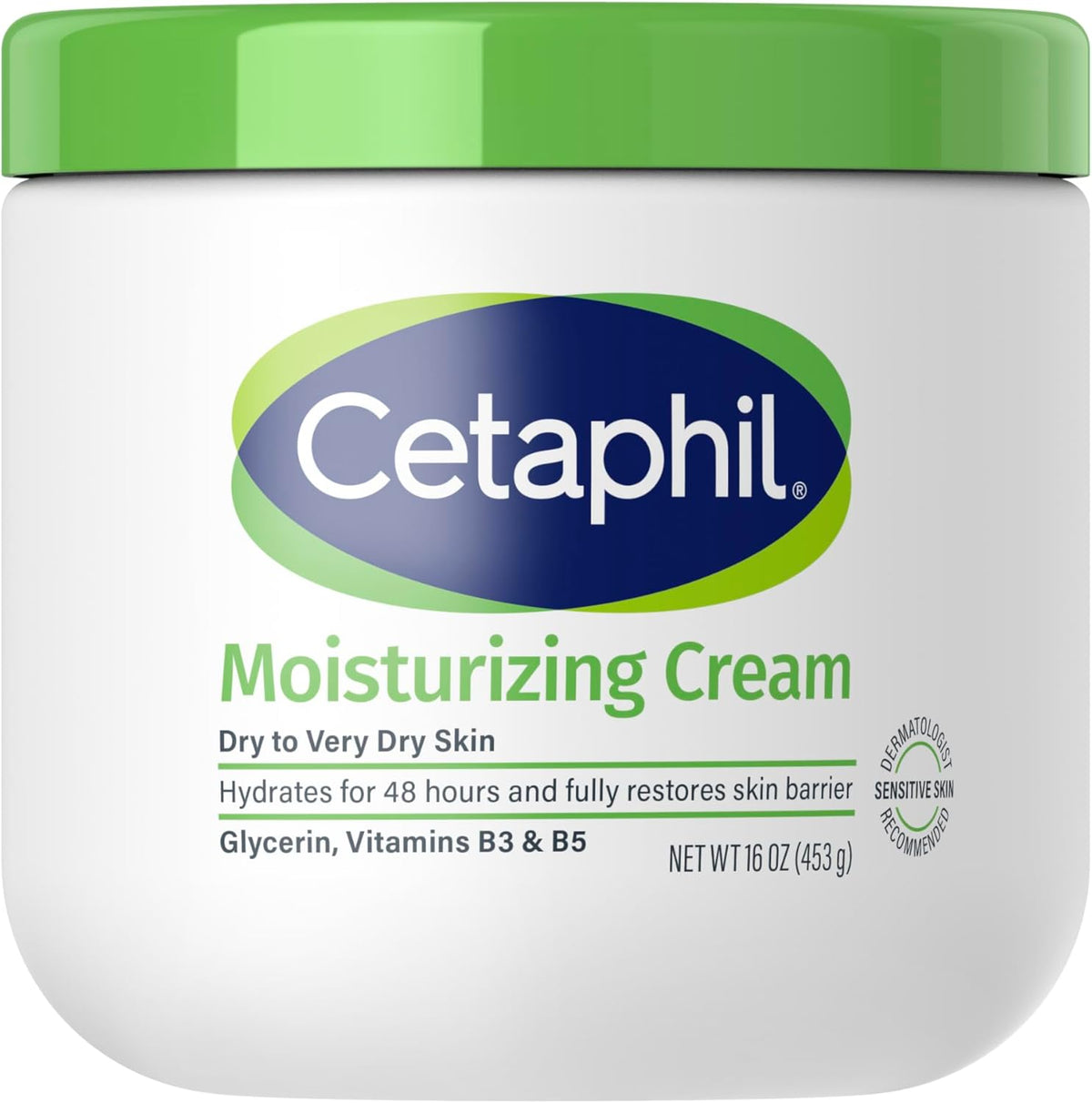 Cetaphil Moisturizing Cream, Sensitive, Dry Skin, Fragrance Free, 1oz, 12ct - Image 13