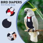 Superfindings adjustable elastic strap bird flight suit accessory