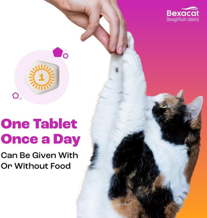 Side view of Bexacat diabetes treatment bottle