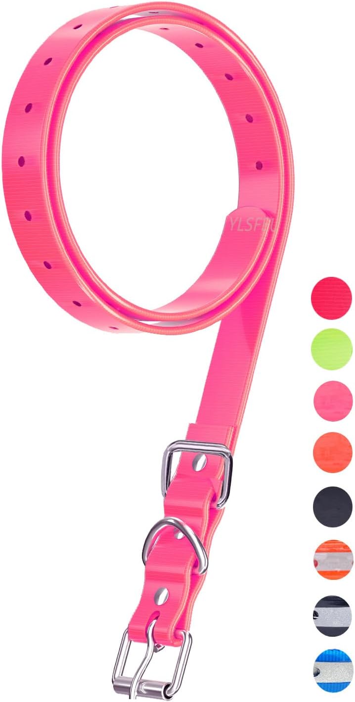 Etpet TPU dog collar replacement strap front view