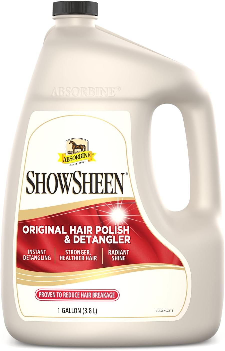 Absorbine multi species grooming spray bottle on a clean background