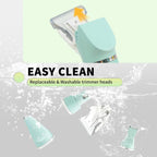 Edlis 4 in 1 cat and dog hair trimmer kit on plain background