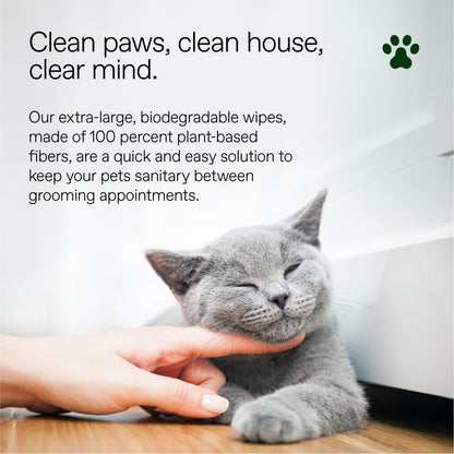 Alo multi purpose alcohol free wipes for dog face snout and coat hygiene