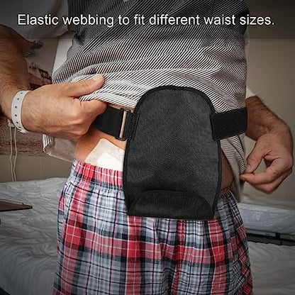 Two pack of TrelaCo washable pouch liners for men and women ileostomy recovery.