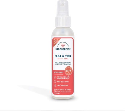 Wondercide - Flea, Tick & Mosquito Spray for Dogs, Cats, and Home - Flea and Tick Killer, Control, Prevention, Treatment - with Natural Essential Oils - Pet and Family Safe - Peppermint 128 oz - Image 12