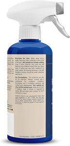 Vetericyn non toxic animal eye care spray trigger nozzle close up.