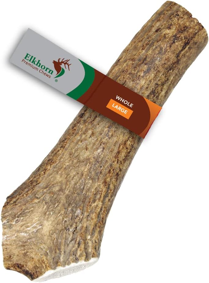Elkhorn Premium Chews - X Large Whole Single Pack (for 50-90 lb Dogs) Premium Grade Elk Antler for Dogs (1 Piece) Sourced in the USA - Image 10