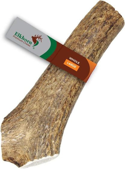 Elkhorn Premium Chews - X Large Whole Single Pack (for 50-90 lb Dogs) Premium Grade Elk Antler for Dogs (1 Piece) Sourced in the USA - Image 10