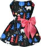 4th of July Dog Dress, Patriotic Puppy Outfit for Small Dogs, Red White Blue Star Print Pet Clothes, Soft Polyester Dog Tutu Dress for Independence Day Party,S - Image 15