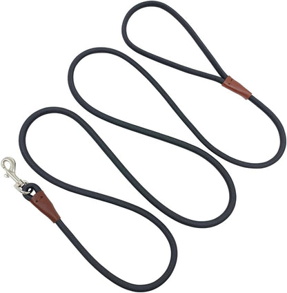 MayPaw Small Rope Dog Leash 6FT 8FT 10FT, 1/4-in Lightweight Pet Leash for Small Dogs/Puppy/Cats, Classic Colors Round Dog Lead(6ft*1/4",Purple) - Image 10