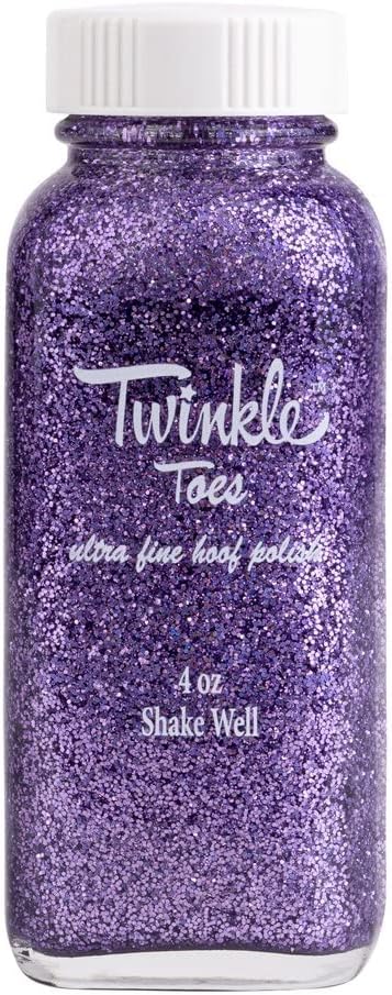 Tack Shack of Ocala Twinkle Toes Glitter Hoof Polish for Horses, Ultra Fine Hoof Polish (Pink) - Image 9
