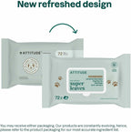 EWG Verified unscented pet grooming wipes for sensitive paws and ears.