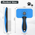 KYHSC imported pet hair remover brush for long and short haired dogs