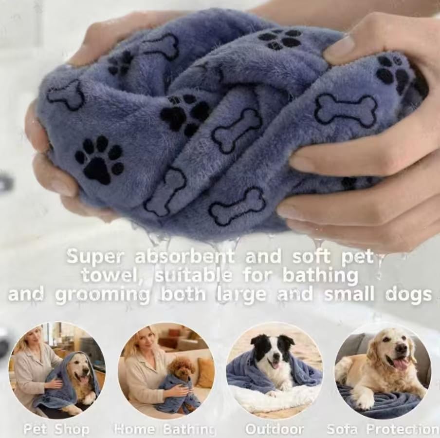 Silicone dog bath brush included in Idqquqq grooming set