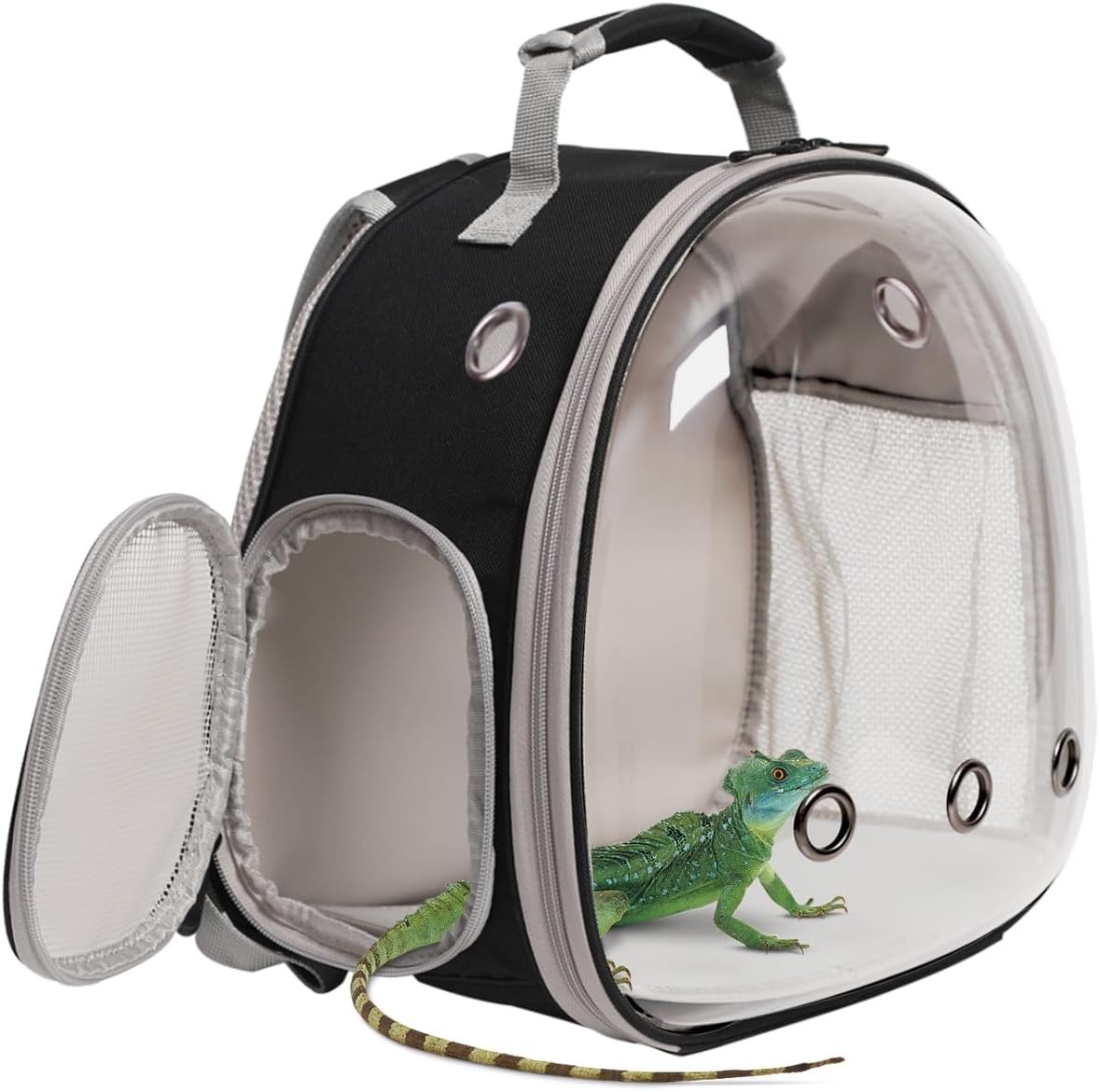 Small Animal Travel Carrier with Absorbent Pad Set, Pee Pad with Leak-Proof Quick-Dry Design for Guinea Pig,Portable Bearded Dragon Bag for Sugar Glider,Hedgehog,Rat,Bunny,Rat - Image 10