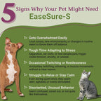 PetAlive pet calming liquid drops bottle back label details