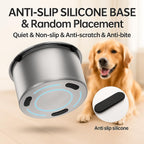 Rust resistant non slip base dog water bowl for home use