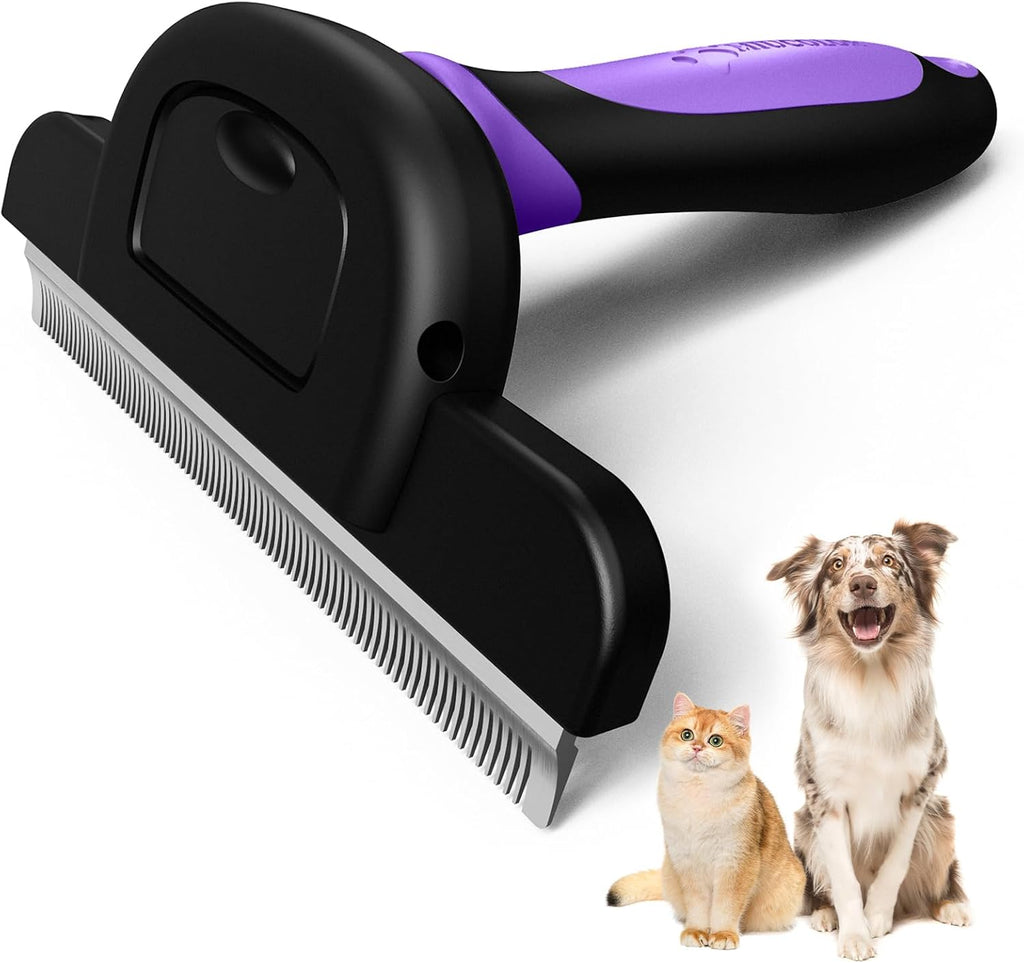 MIU COLOR Pet Grooming Brush, Deshedding Tool for Dogs & Cats, Effectively Reduces Shedding by up to 95% for Short Medium and Long Pet Hair - Image 14