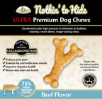 Rawhide free collagen dog chews for small dogs
