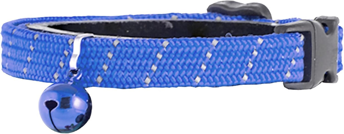 BirdsBeSafe(R) Break Away Cat Collar with Bell, Reflective Thread for Night Visibility, Comfortable Elastic Stretch Cat Collar to Protect Cat from Getting Stuck in The Garden. - Image 11