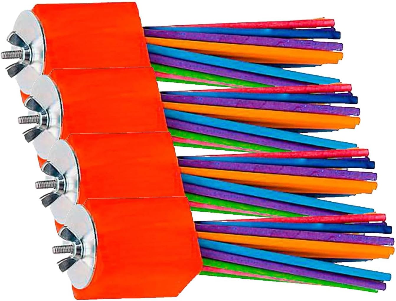 Super Bird Creations - SB301 Chewable Paper Party Bird Toy with Colorful Lollipop Sticks - Ringnecks Medium Conures Parrot - Chew Enthusiasts - Enriching Bird Toys for Medium to Large Birds - 1-Pack - Image 9