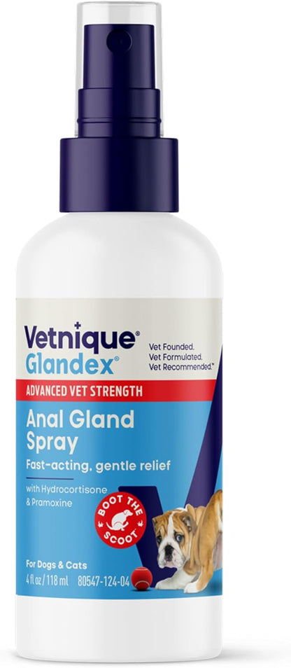 Vetnique Glandex Medicated Anal Gland Anti Itch Dog Butt Wipes Skin Relief to Soothe Scooting, Itching & Inflamed Glands, Hydrocortisone & Pramoxine Soft Cotton Wipes (50ct Wipes) - Image 10