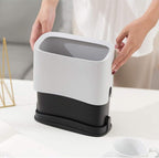 Mini trash can for cat litter waste management