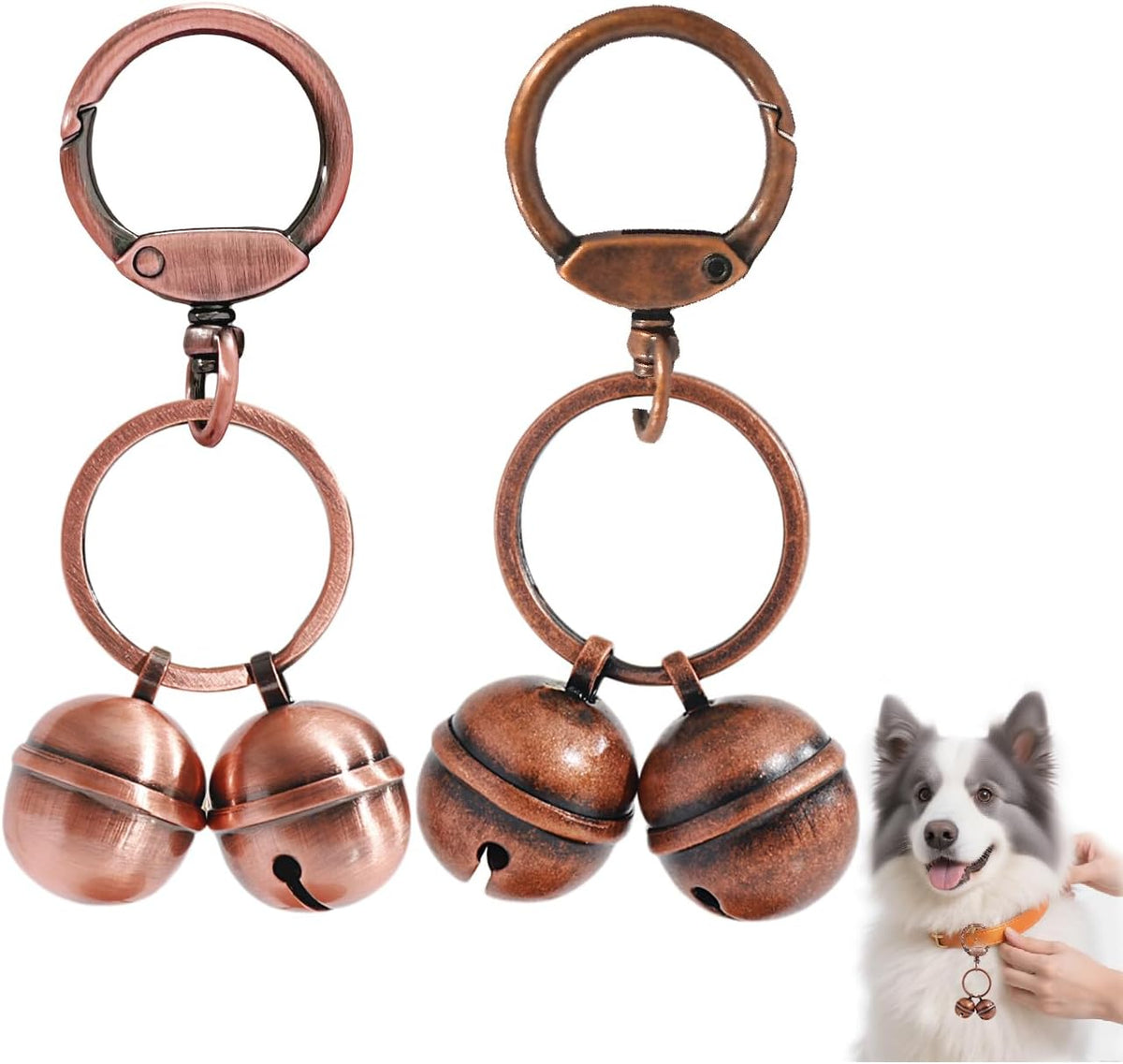 Durable metal bells for cat collars